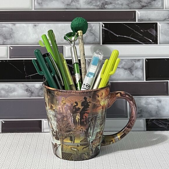 DALI Museum Art Mug Pen Holder Multi Novelty Collectible Souvenir Pencil Holder - Picture 16 of 16